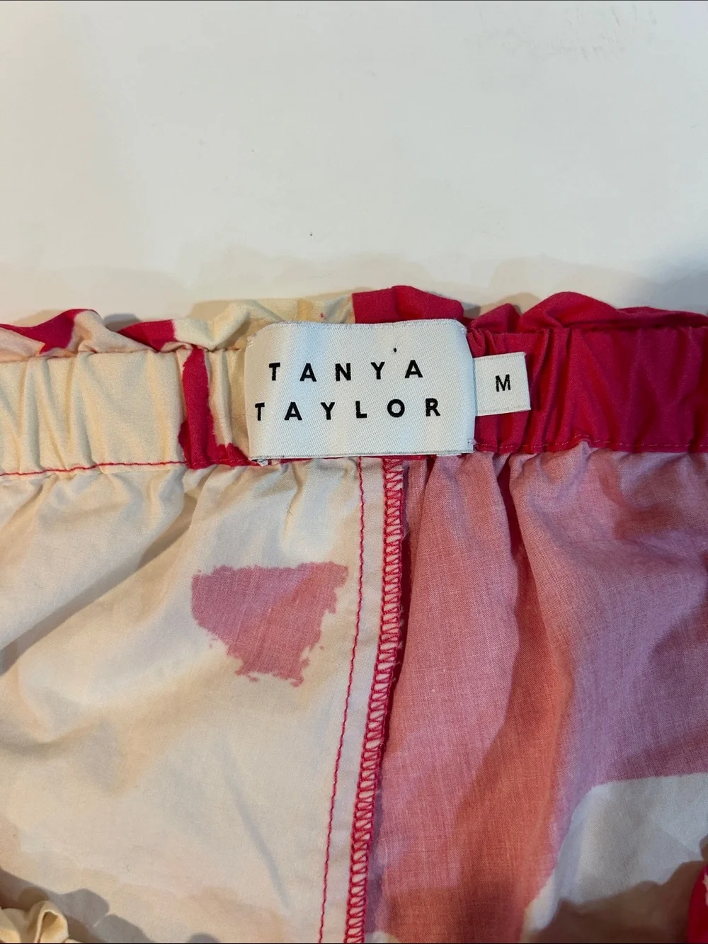 Tanya Taylor Flora Print Shorts